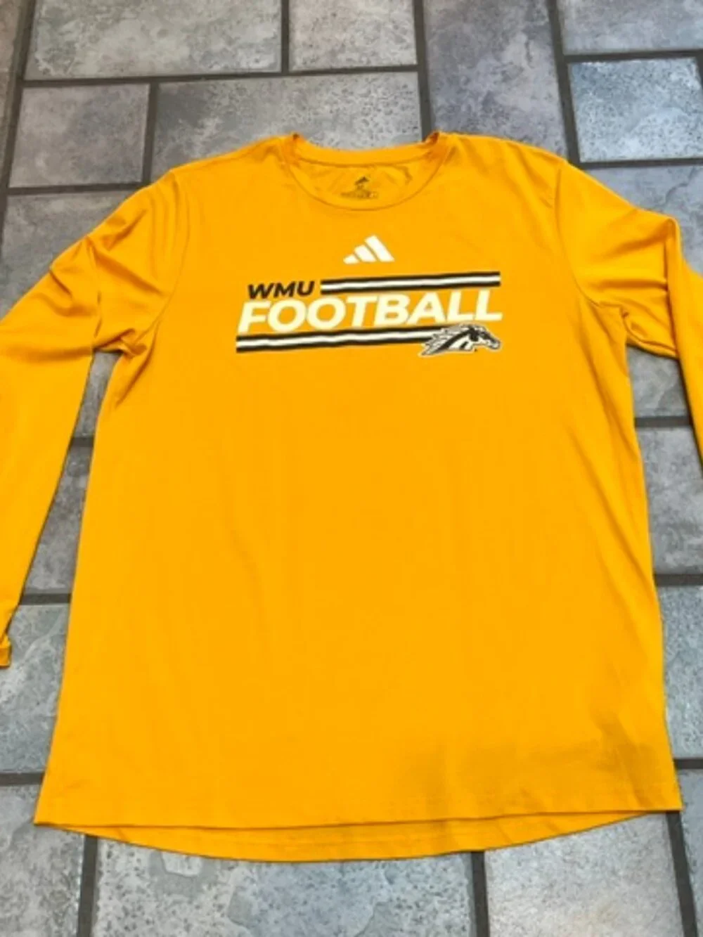 Adidas Football Shirt WesternWestern Michigan University